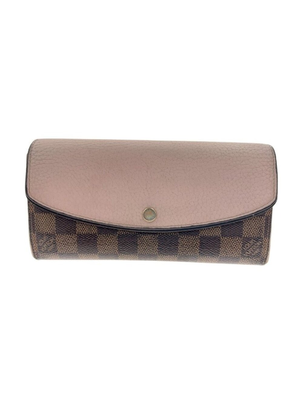 Louis Vuitton Damier Portefeuille Normandy Bifold Wallet Brown